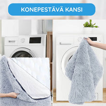 Lataa kuva Galleria-katseluun, Ortopedinen Karvainen Koiranpeti – Rauhoittava, Erittäin Pehmeä ja Nivelystävällinen
