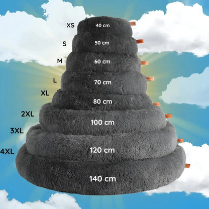 MrFluffyFriend® - Rauhoittava ja Pestävä Koiran peti