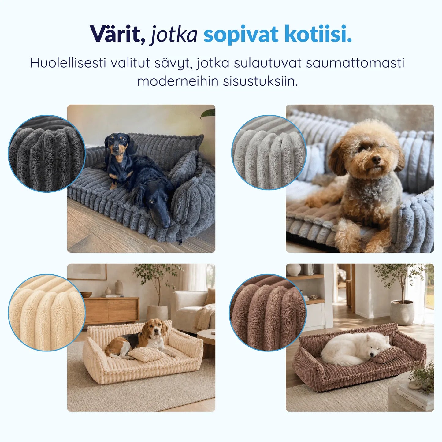 MrFluffyFriend® - Rauhoittava koirasohva