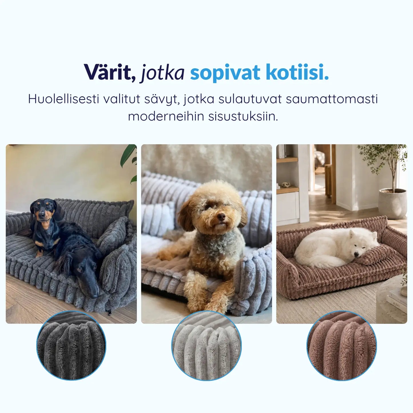 MrFluffyFriend® - Rauhoittava koirasohva